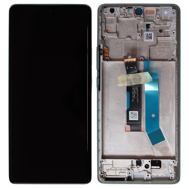 Οθόνη με Touch Screen & Μεσαίο Πλαίσιο Xiaomi Redmi Note 14 Pro 4G Μπλε (Original)