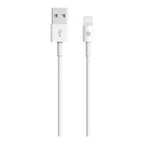 Καλώδιο Σύνδεσης USB 2.0 Devia EC064 USB A σε Lightning 10.5W 2m Smart Λευκό