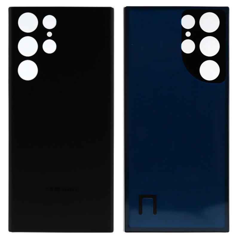 Καπάκι Μπαταρίας Samsung S908B Galaxy S22 Ultra 5G Μαύρο (OEM)