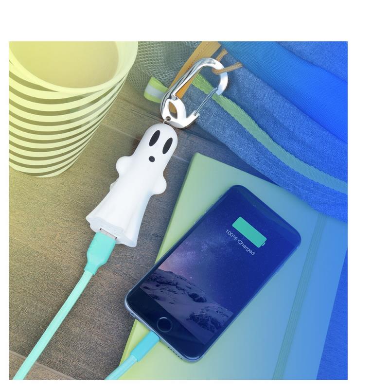 Φορτιστής Ανάγκης BuQu GHOST 2500mAh Λευκό