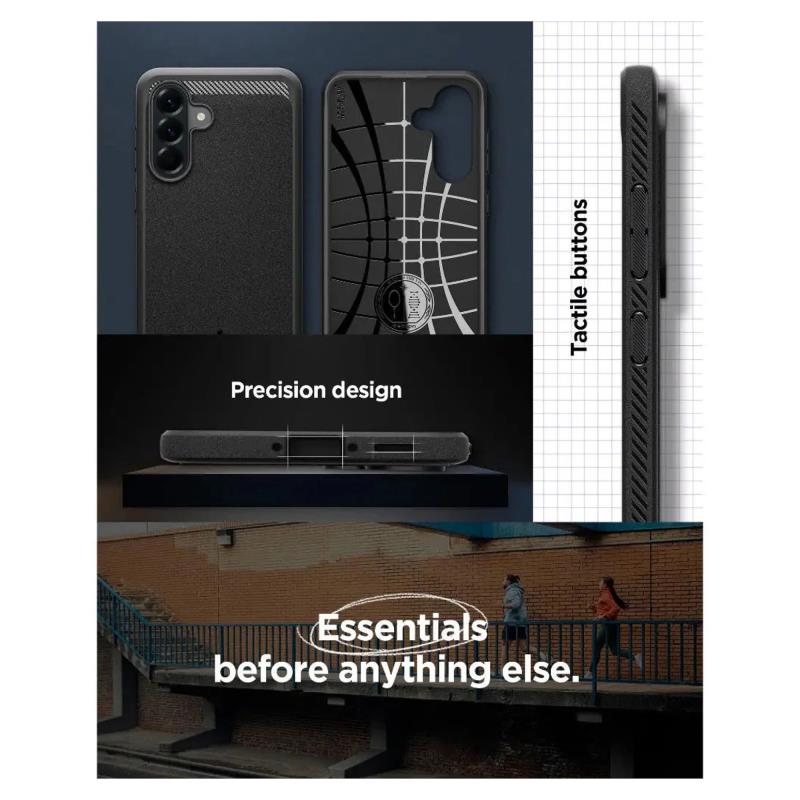 Θήκη Soft TPU Spigen Samsung Galaxy A56 5G Rugged Armor Μαύρο