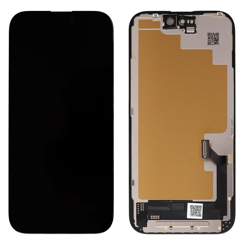 Οθόνη με Touch Screen Hard Oled Apple iPhone 15 Μαύρο (OEM)