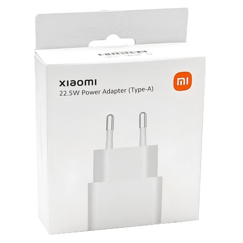 Φορτιστής Ταξιδίου Ταχείας Φόρτισης Xiaomi με Έξοδο USB A 22.5W Λευκό