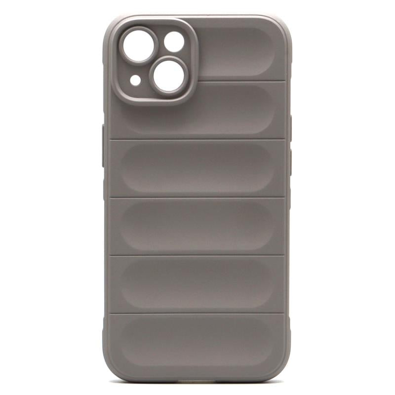 Θήκη Shield TPU inos Apple iPhone 14 Plus Stripes Ανοιχτό Γκρι
