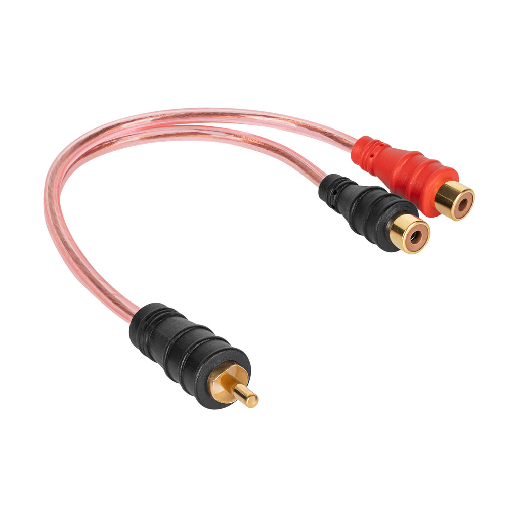 Καλώδιο 1xRCA - 2xRCA M/F 20cm