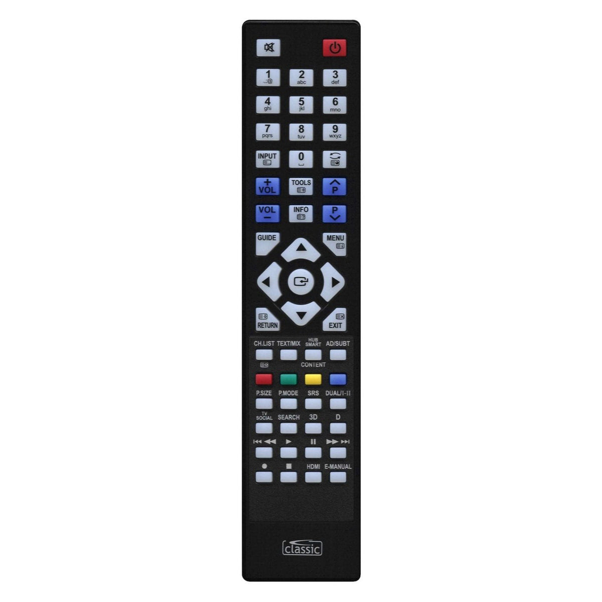 Classic τηλεχειριστήριο IRC87050 για Samsung LCD-TV