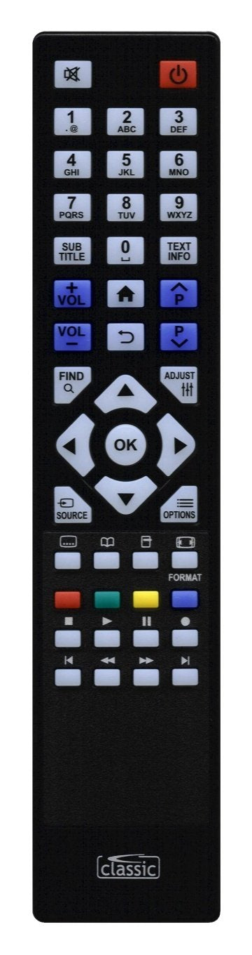 Classic τηλεχειριστήριο IRC87080 για Philips LCD-TV