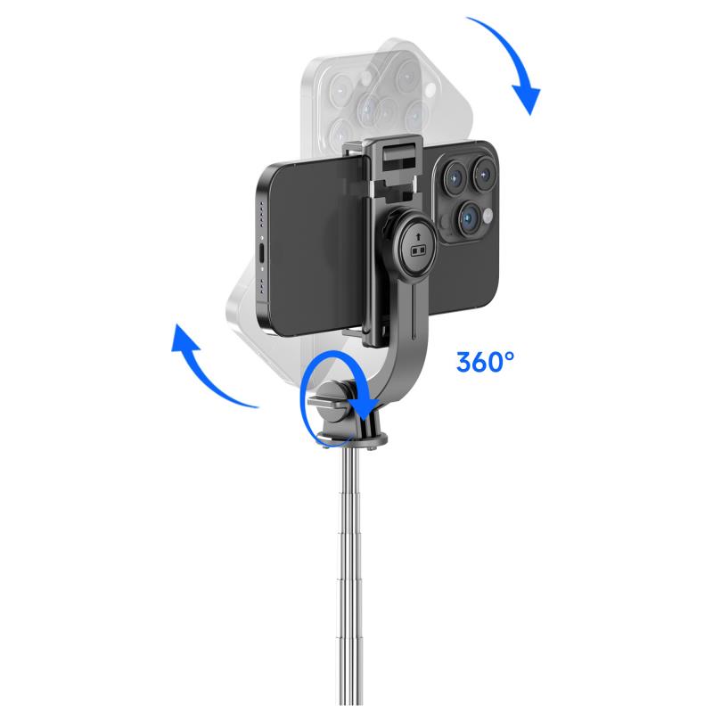 Ασύρματο Selfie Stick & Τρίποδο Devia Lite1 Μαύρο
