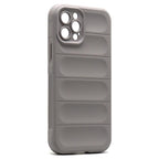 Θήκη Shield TPU inos Apple iPhone 12 Pro Stripes Ανοιχτό Γκρι