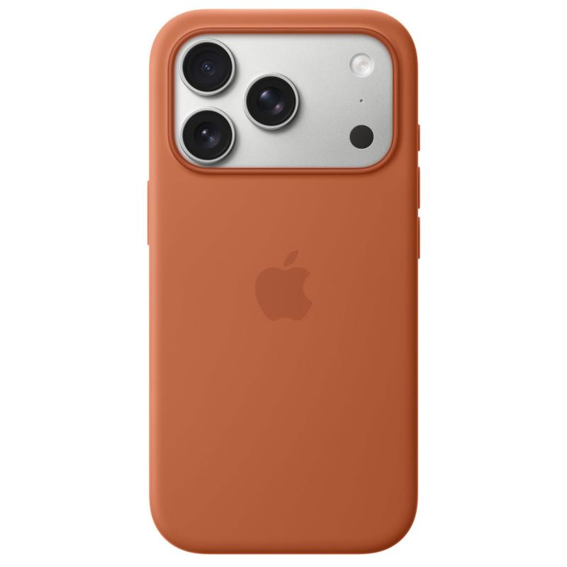 Θήκη Silicon με MagSafe Apple MGFJ4 iPhone 17 Pro Καφέ