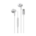 Hands Free Stereo Devia EM113 M2 Metal USB C Smart Ασημί
