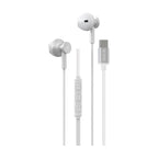 Hands Free Stereo Devia EM113 M2 Metal USB C Smart Ασημί