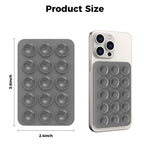 Βάση Στήριξης με Βεντούζα Magnetic Ahastyle PT-CY202 για Smartphones Σκούρο Γκρι
