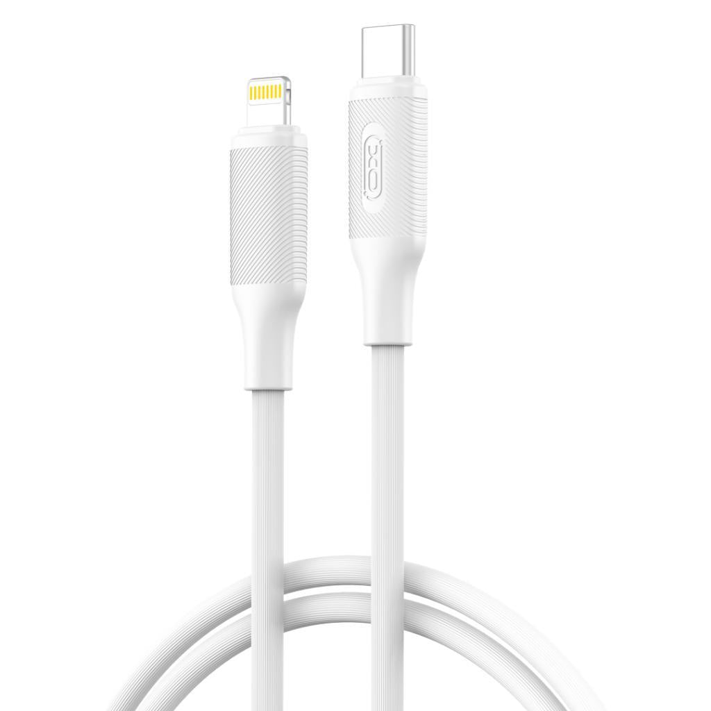 XO NB265A ΚΑΛΩΔΙΟ ΦΟΡΤΙΣΗΣ 27W MINIMALIST SERIES TYPE-C ΣΕ LIGHTNING, ΛΕΥΚΟ