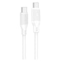 Καλώδιο Σύνδεσης USB 2.0 Foneng X80 USB C σε USB C 100W 1m Λευκό