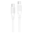 Καλώδιο Σύνδεσης USB 2.0 Foneng X80 USB C σε USB C 100W 1m Λευκό