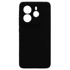 Θήκη Liquid Silicon inos Xiaomi Redmi Note 14 5G Velvet Μαύρο