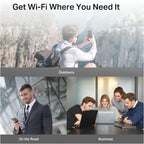 Φορητό Router Mercusys MT110 150Mbps 4G LTE Μαύρο