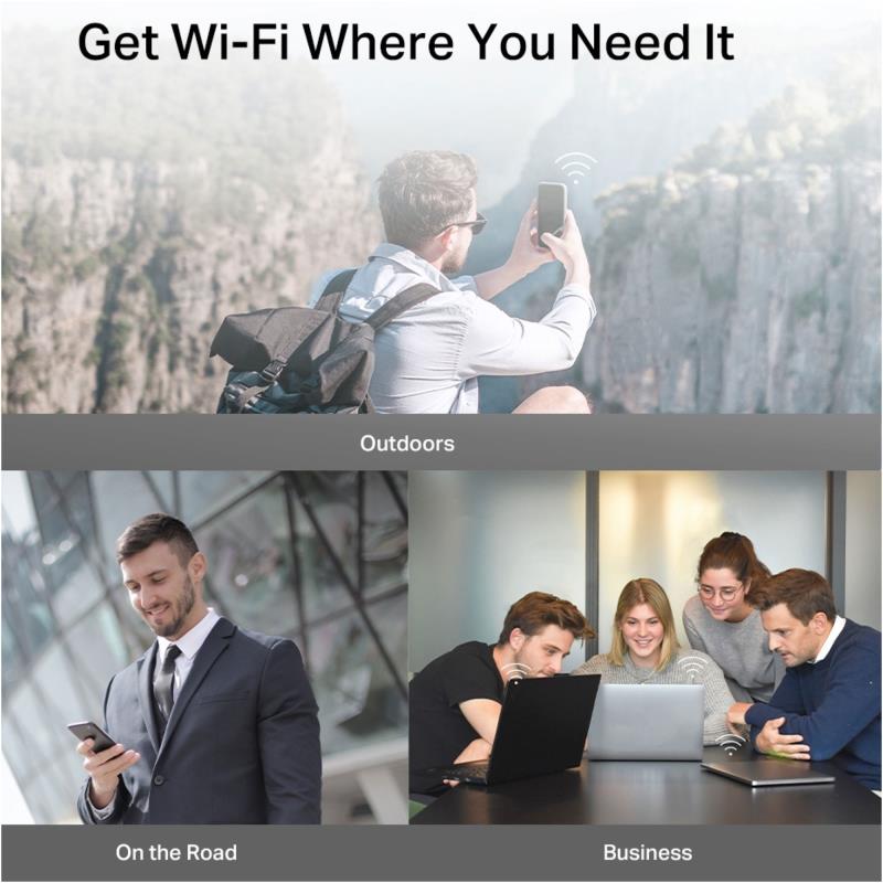 Φορητό Router Mercusys MT110 150Mbps 4G LTE Μαύρο
