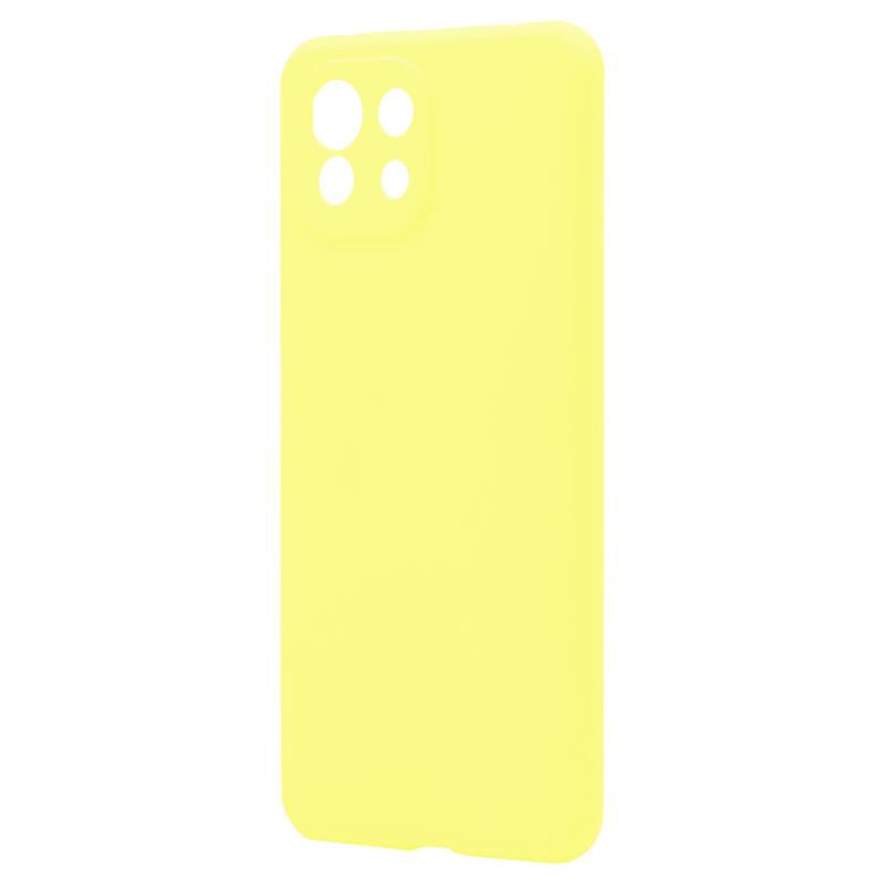 Θήκη Soft TPU inos Xiaomi Mi 11 Lite/ Mi 11 Lite 5G S-Cover Κίτρινο