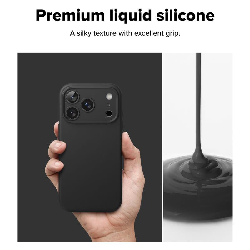 Θήκη Σιλικόνης Ringke Magsafe Apple iPhone 17 Pro Magnetic Μαύρο