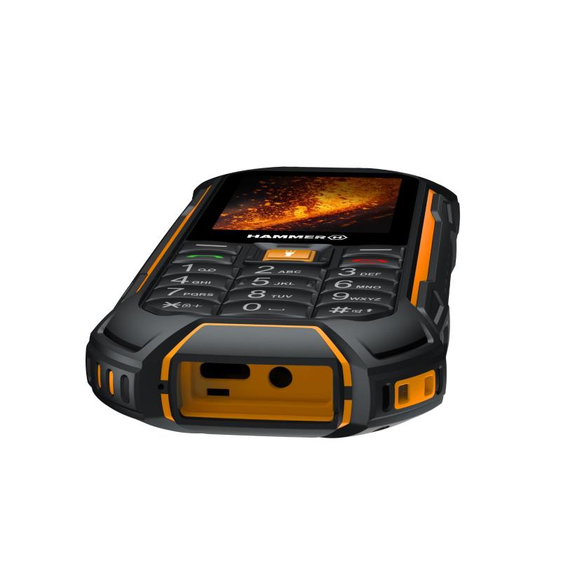 Κινητό Τηλέφωνο Hammer Boost 2 LTE (Dual SIM) Μαύρο