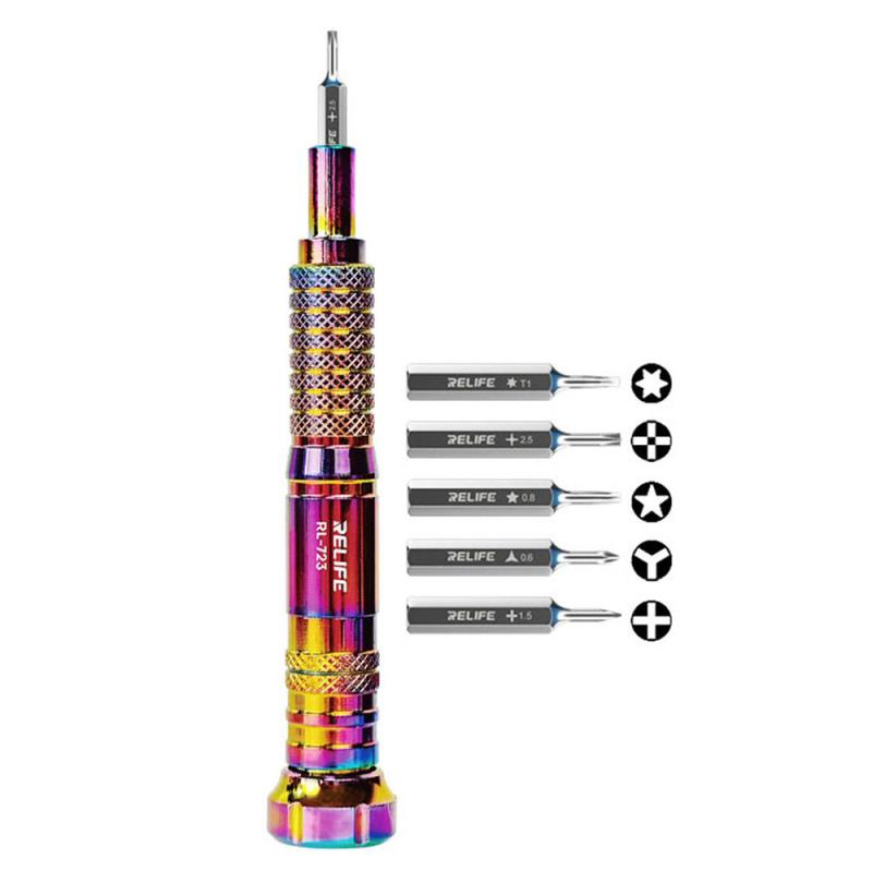 Ratchet Screwdriver with 5 Interchangeable Bits SunShine Relife RL-723