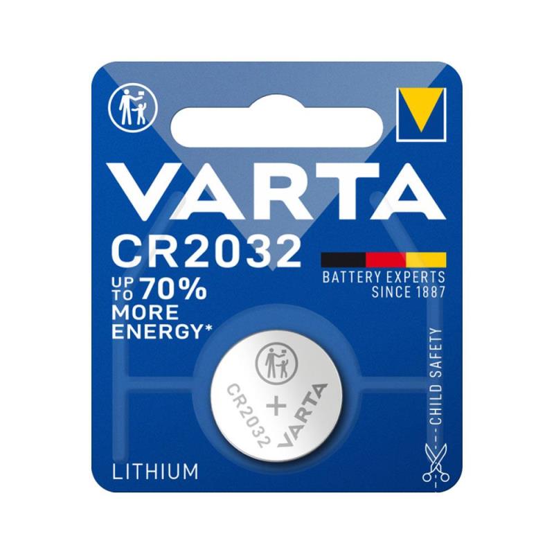 Lithium Button Cells Varta CR2032 (1 τεμ)