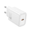HOCO N60 GENTLE ΦΟΡΤΙΣΤΗΣ PD20W, 1 ΘΥΡΑ, ΛΕΥΚΟ
