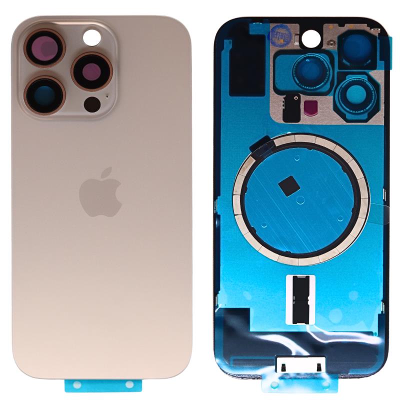Πίσω Καπάκι με Μαγνήτες Magsafe Apple iPhone 16 Pro Χρυσό (OEM)