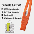 Universal Τσαντάκι Crossbody 80cm για Smartphones έως 6,9" Μαύρο