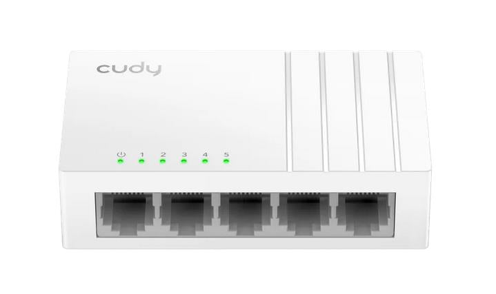 CUDY 5-PORT GIGABIT SPLITTER WITH USB C