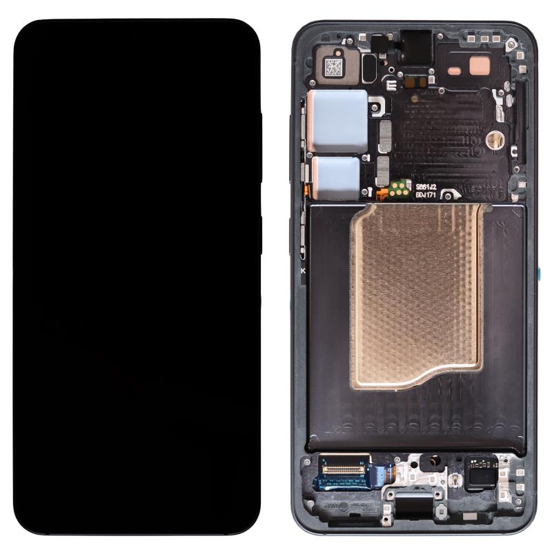 Οθόνη με Touch Screen & Μπροστινή Πρόσοψη Samsung S931B Galaxy S25 5G Μαύρο (Original)