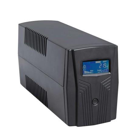 NG UPS 850VA/510W ΜΕ AVR, LINE INTERACTIVE, 2 SCHUKO, 1x 12v8A - LCD - USB ΘΥΡΑ &amp; RJ11-RJ45