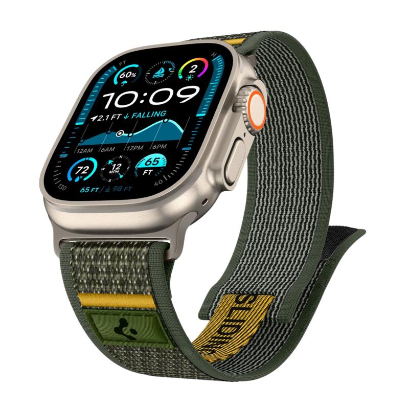 Λουράκι Spigen Athlex Air Apple Watch (44/ 45/ 46/ 49mm) Active Πράσινο