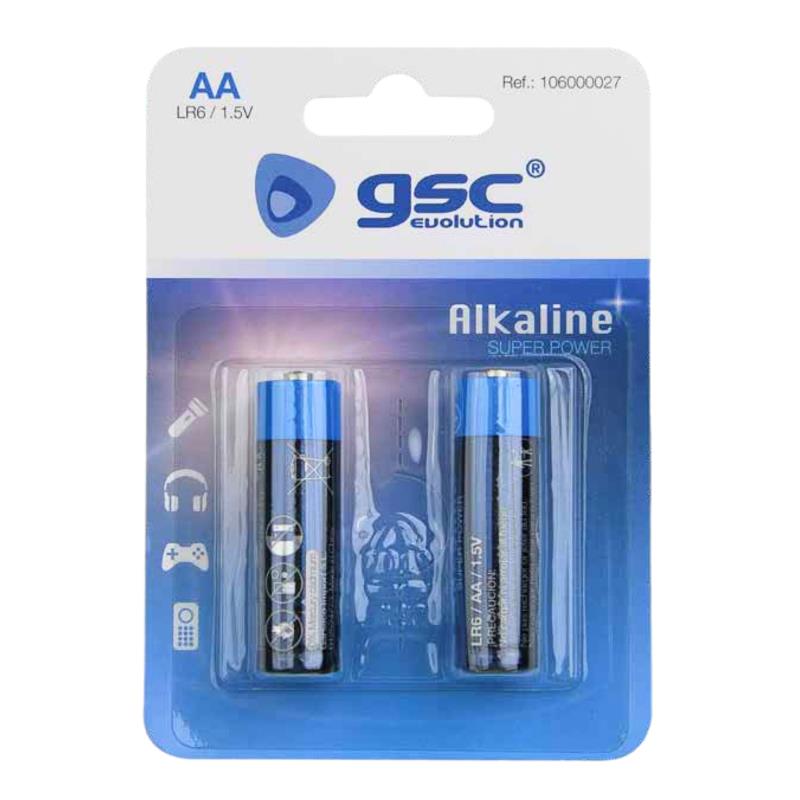 Μπαταρία GSC Alkaline Super Power AA LR06 (2 τεμ.)
