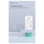 Θήκη TPU & PC & Tempered Glass & Camera Cover Devia Apple iPhone 17 Magnetic Shock Proof Star Pack Διάφανο