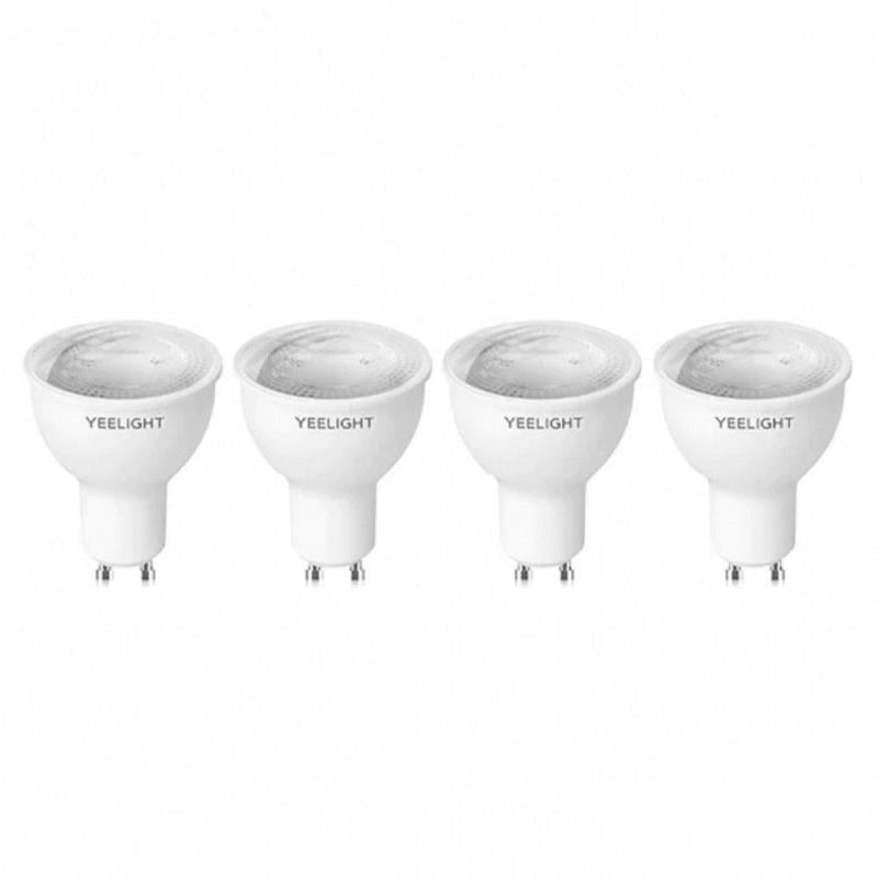 Λάμπα LED Yeelight YLDP004 W1 GU10 4.8W 350lm Warm White (4 τεμ.)