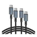 Καλώδιο Σύνδεσης USB 2.0 Choetech XCC-1014 USB C σε USB C PD 60W 1.2m Μαύρο