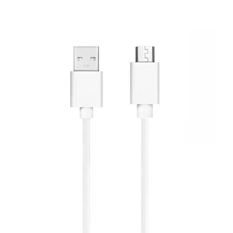 Καλώδιο Σύνδεσης USB 2.0 USB A σε Micro USB 10W 0.3m Λευκό (Ασυσκεύαστο)