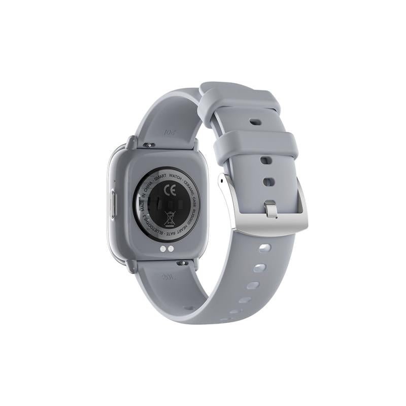 Smartwatch myPhone Pastel 1.75" Ασημί/Γκρι