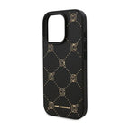 Θήκη PU Karl Lagerfeld Magsafe Apple iPhone 16 Pro Leather Karl Head Μαύρο