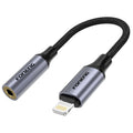 Αντάπτορας Foneng BM30 3.5mm Θηλυκό σε Lightning Αρσενικό 0.14m Μαύρο