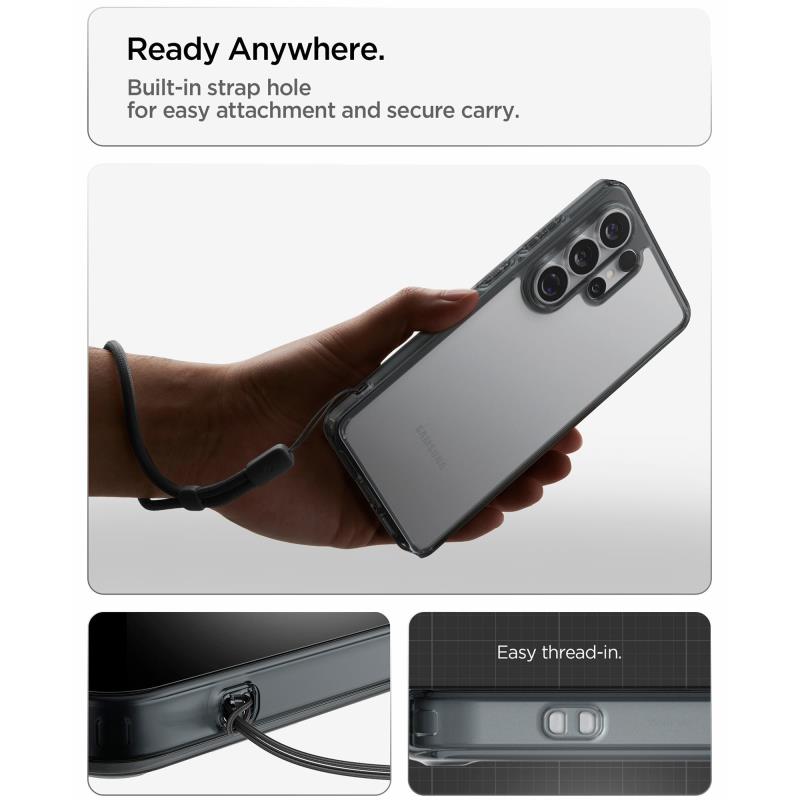 Θήκη TPU & PC Spigen Samsung Galaxy S26 Ultra 5G Ultra Hybrid Διάφανο-Γκρι