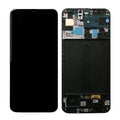 Οθόνη με Touch Screen & Μπροστινή Πρόσοψη Samsung A505F Galaxy A50 Μαύρο (Original)