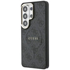 Θήκη PU Guess Samsung Galaxy S26 Ultra 5G Magnetic Hardcase Classic 4G Μαύρο