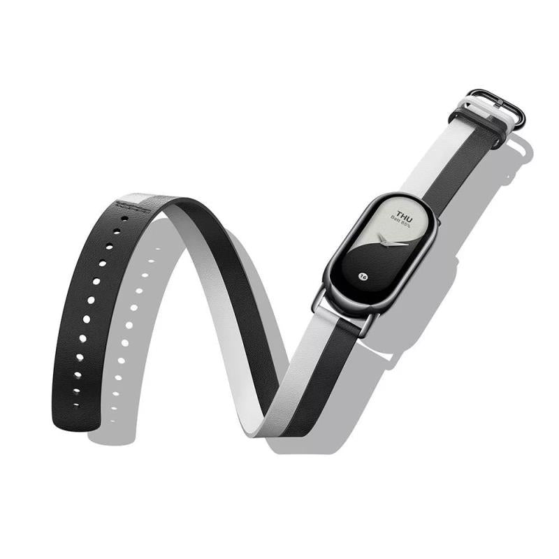 Λουράκι Xiaomi Smart Band 8 Διπλό BHR7311GL Μαύρο-Λευκό