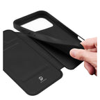 Θήκη Flip Dux Ducis Apple iPhone 17 Pro Max Skin Pro Μαύρο