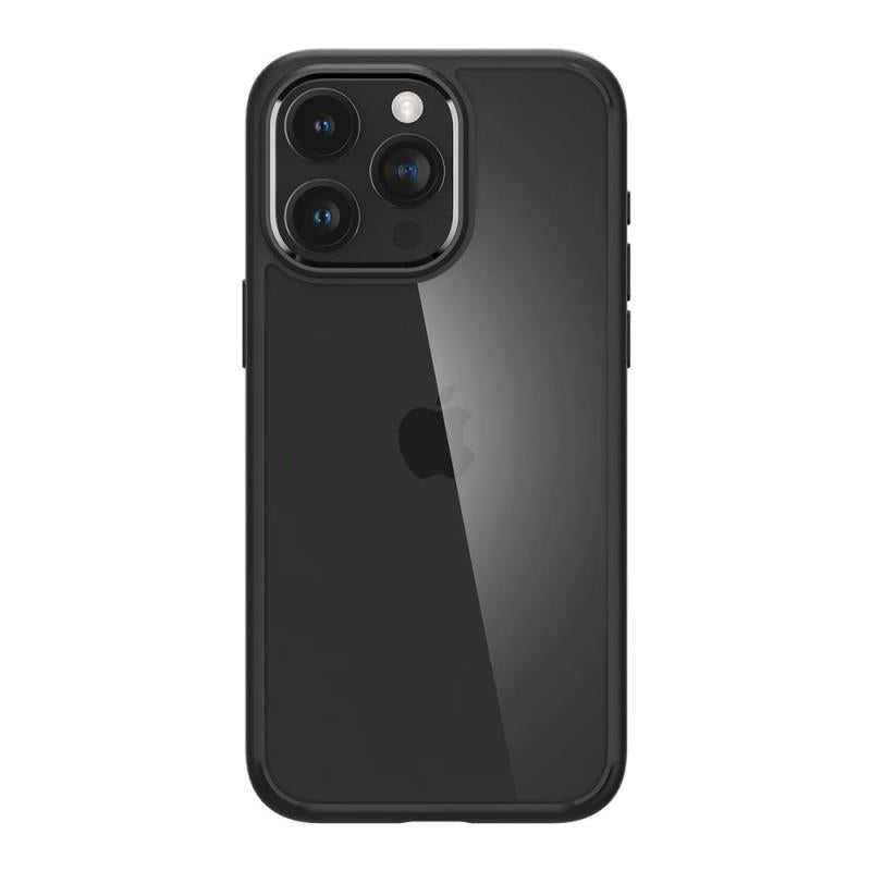Θήκη TPU & PC Spigen Ultra Hybrid Apple iPhone 15 Pro Διάφανο-Μαύρο