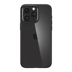 Θήκη TPU & PC Spigen Ultra Hybrid Apple iPhone 15 Pro Διάφανο-Μαύρο